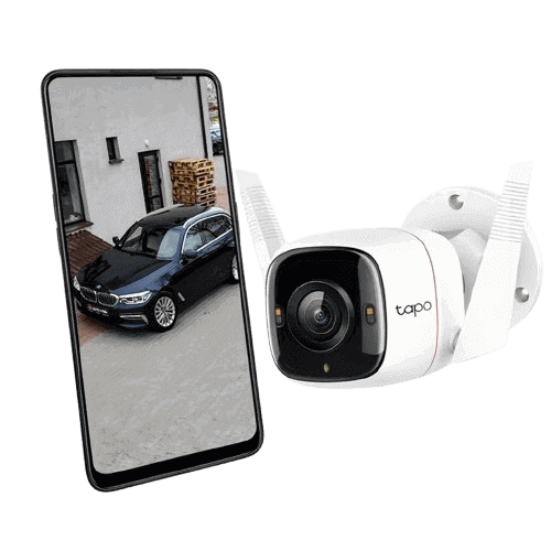 Tapo 4MP 2K QHD Outdoor Wi-Fi Smart CCTV Camera
