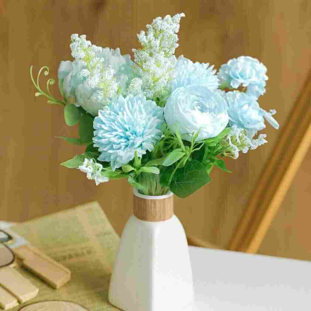 SATYAM KRAFT Artificial Multiflora Rose Bunch