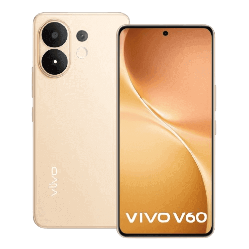 Vivo V60 5G Auspicious Gold back panel