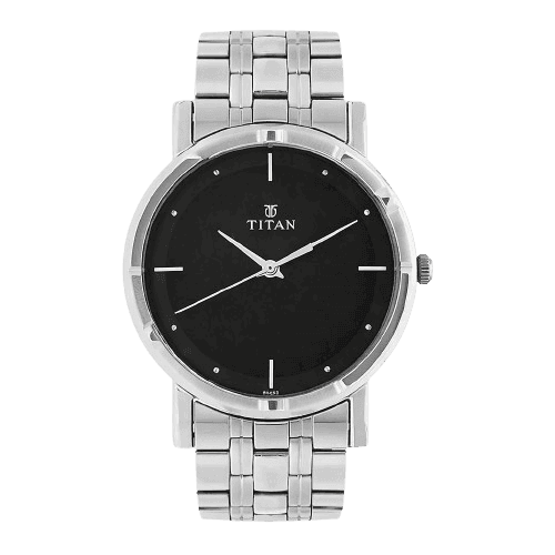 Titan Karishma Analog Black Dial Men's Watch